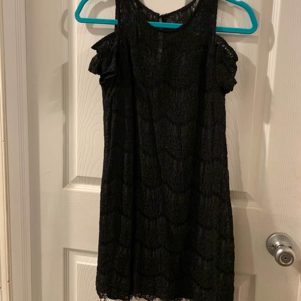 Black Monteau Dress